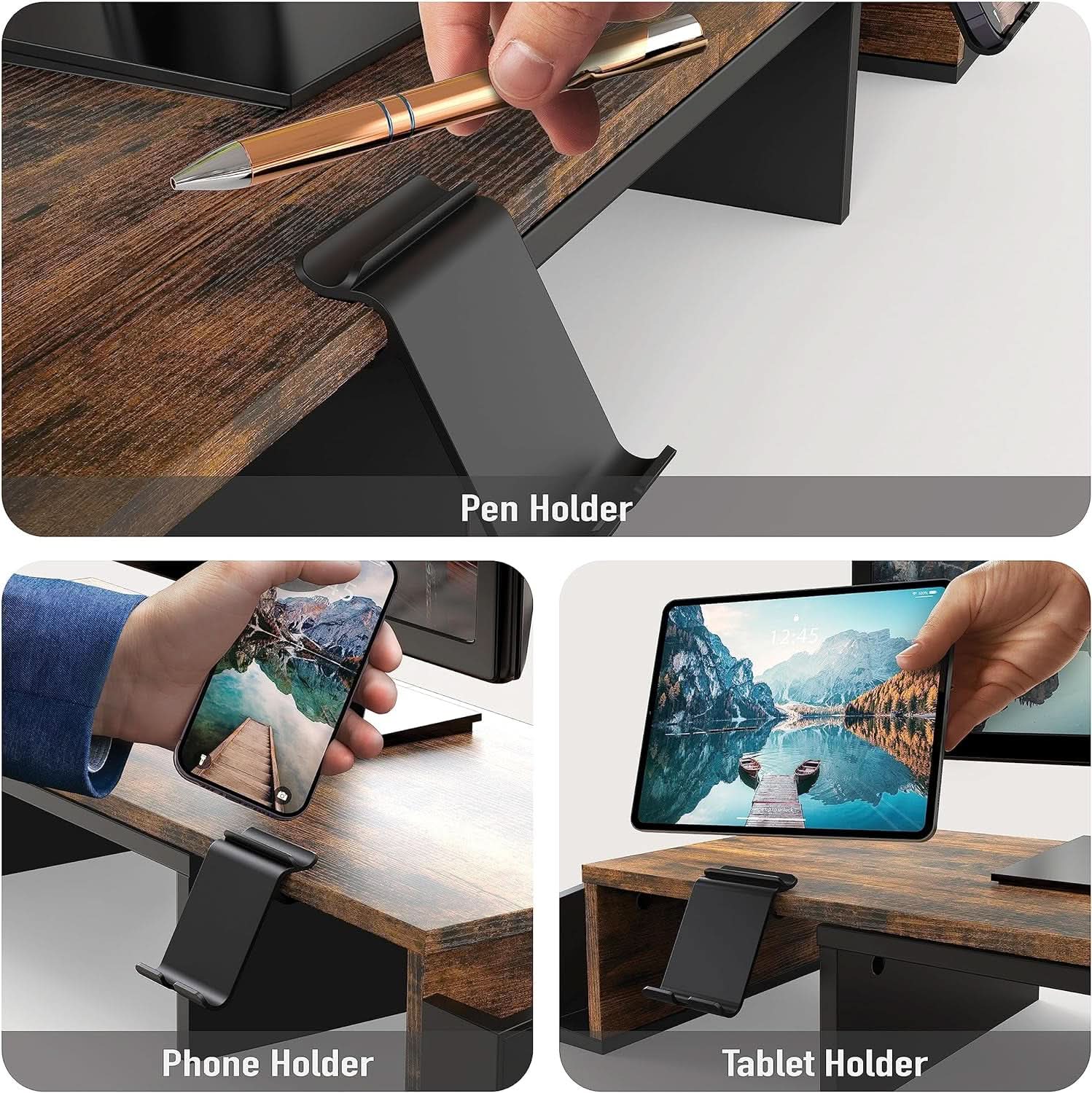 Modular Dual Screen Stand