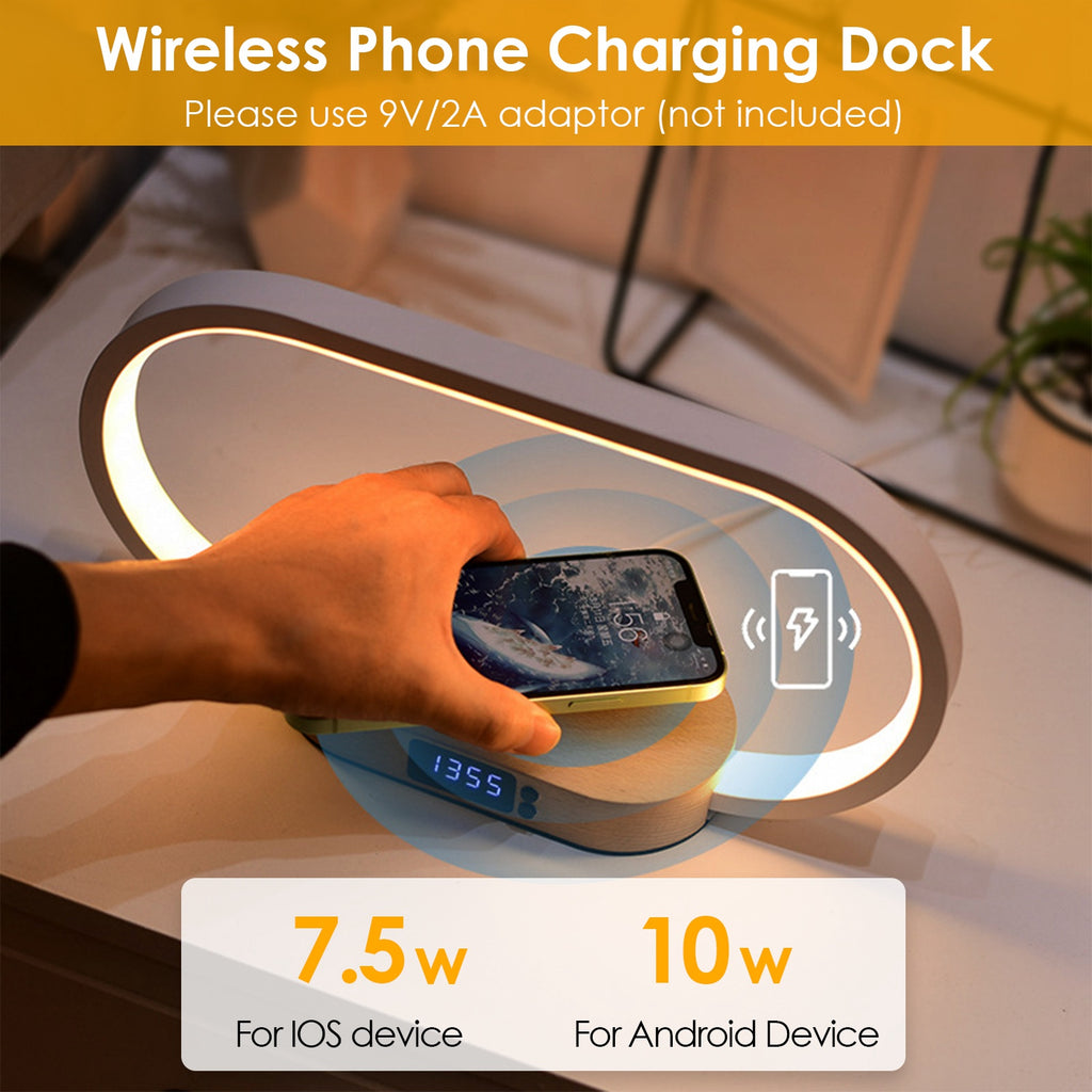 Integrated Workspace Lamp and Digital Charging Hub