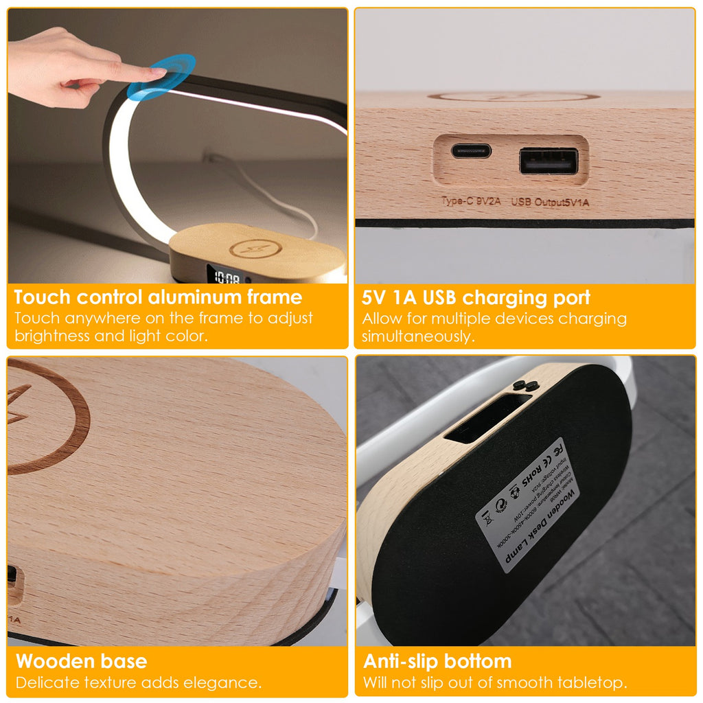 Integrated Workspace Lamp and Digital Charging Hub