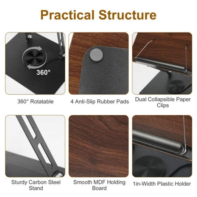 1Pc 2Pcs Book Stand