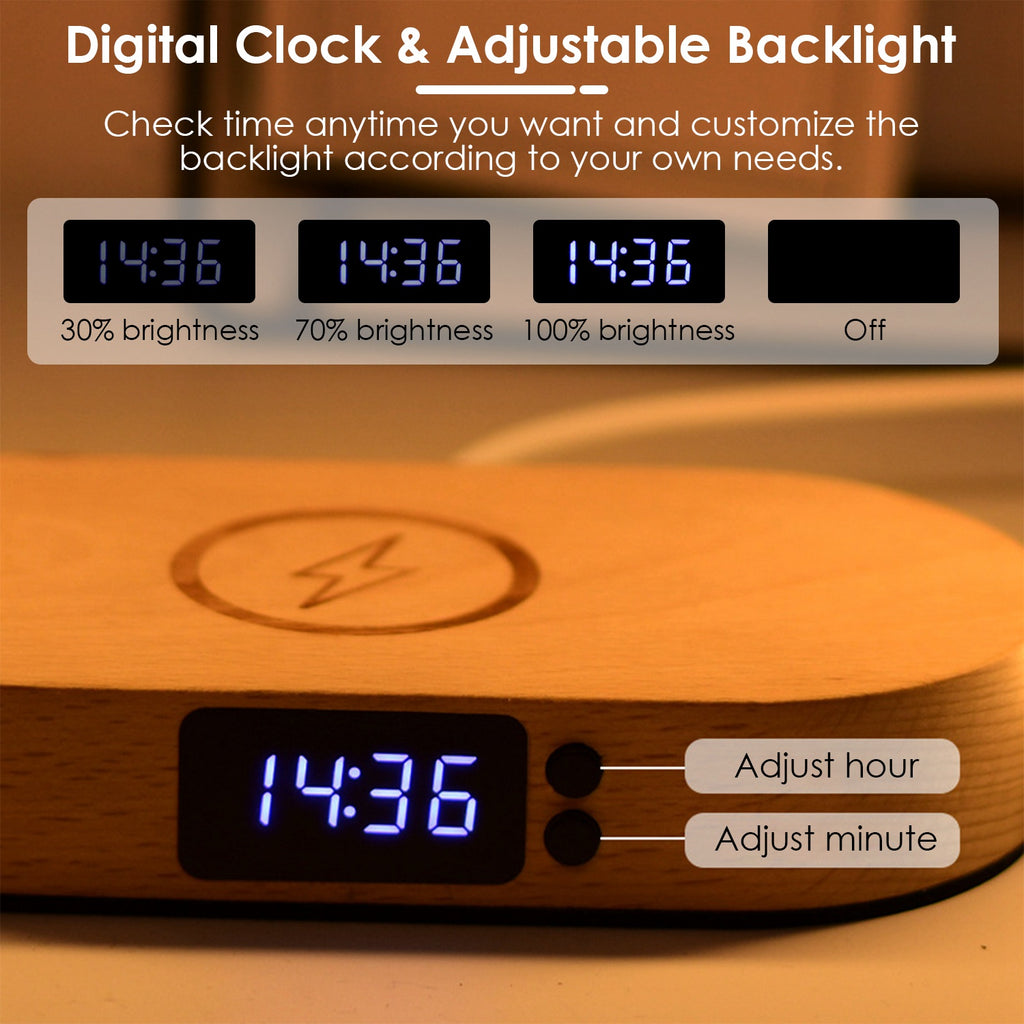 Integrated Workspace Lamp and Digital Charging Hub