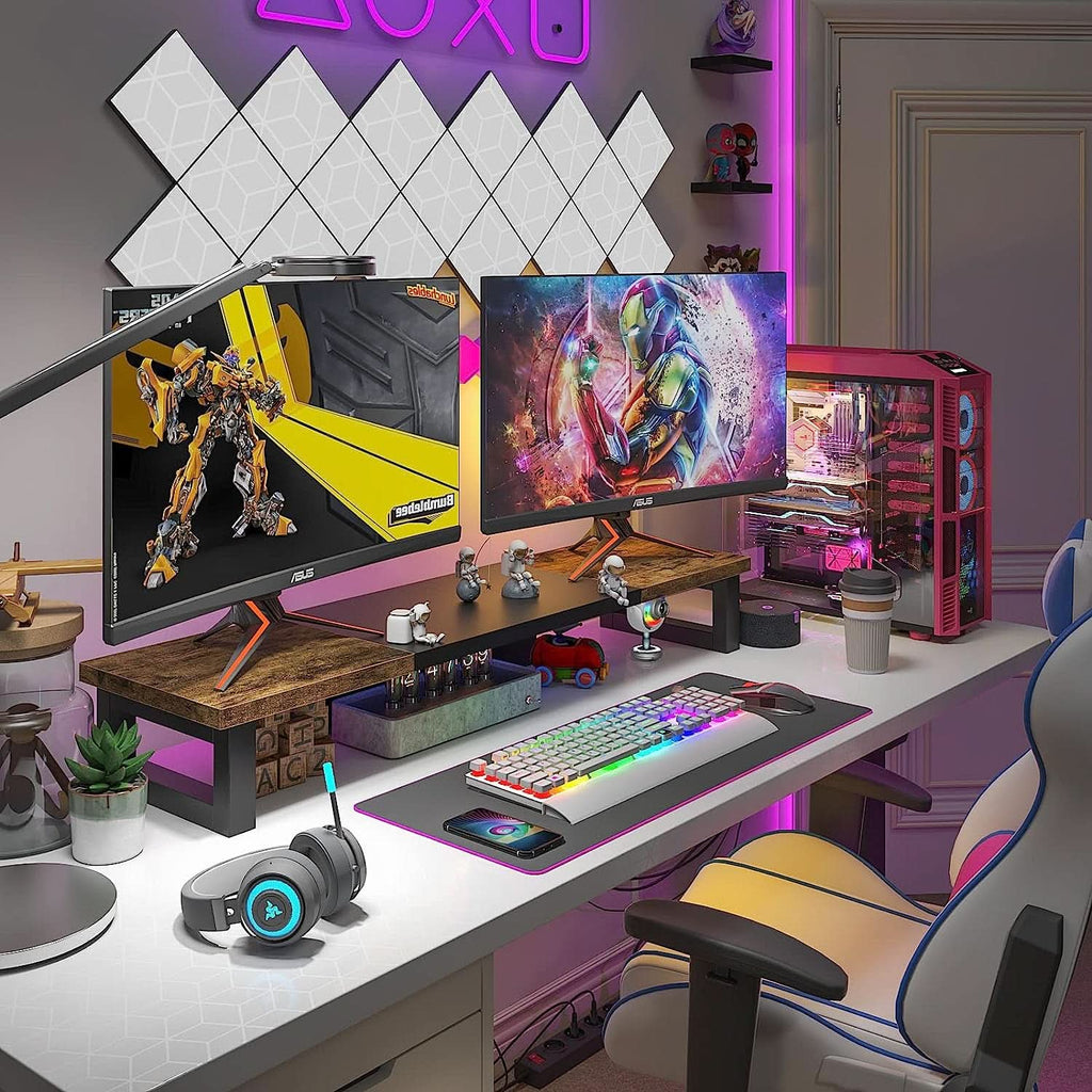 Dual Monitor Riser