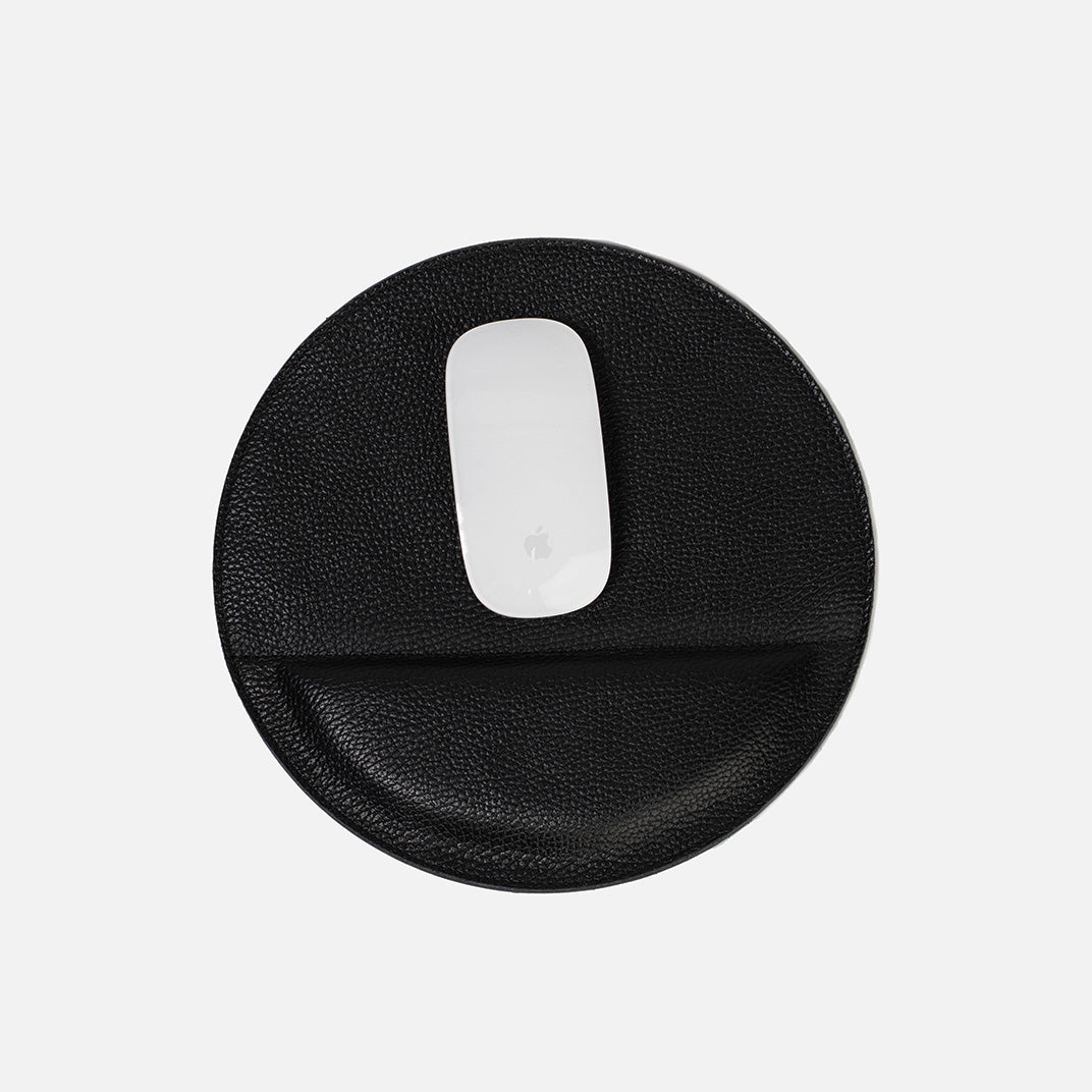 Leather Mouse Pad w/ wrist support